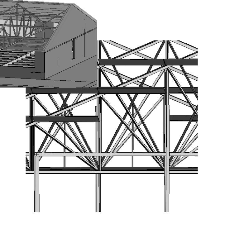 maquette 3d structure métallique