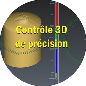 controle 3d par colorimetrie