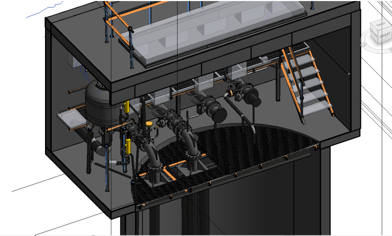 modelisation scan to 3d vanne