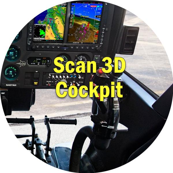 numerisation 3d helicoptere avion