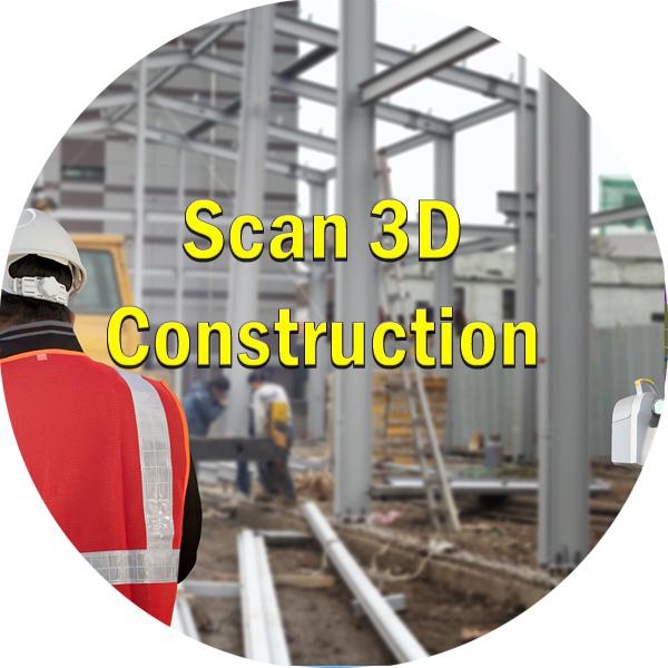 releve laser 3d construction