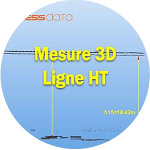 scan 3d ligne haute tension 