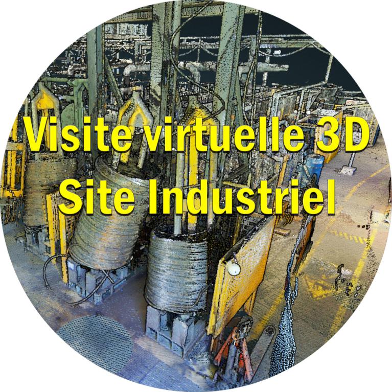 visite virtuelle 3d site industriel